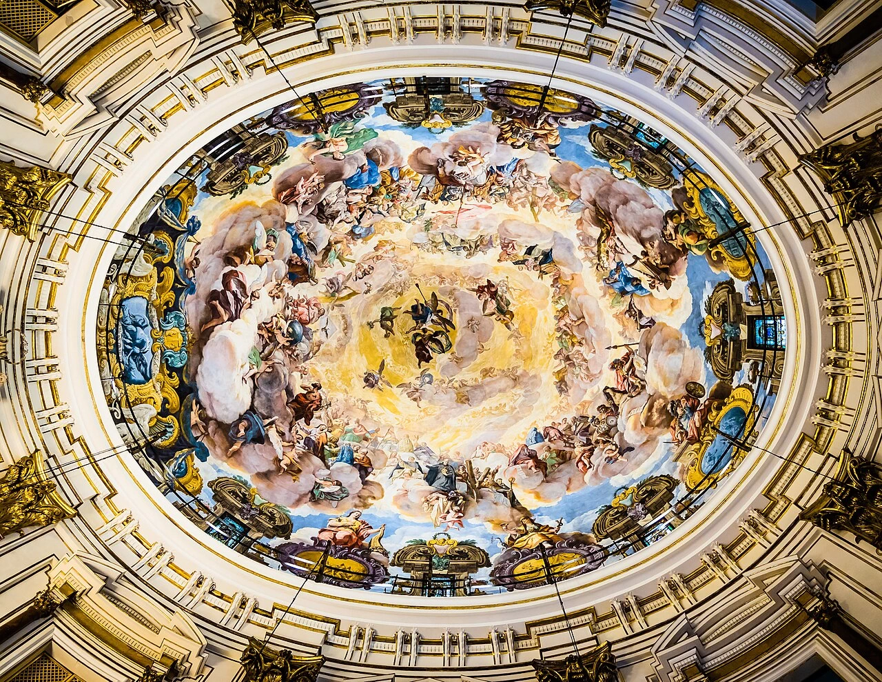 Cupola della Basilica de la Mare de Déu dels Desamparats, Valencia